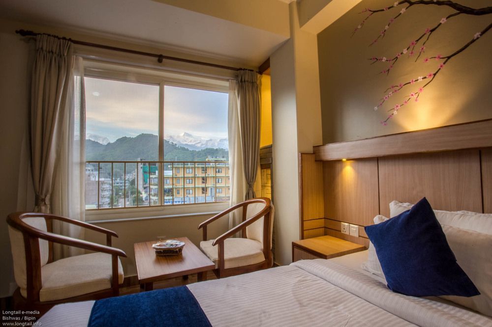 Hotel White Pearl Pokhara Luaran gambar