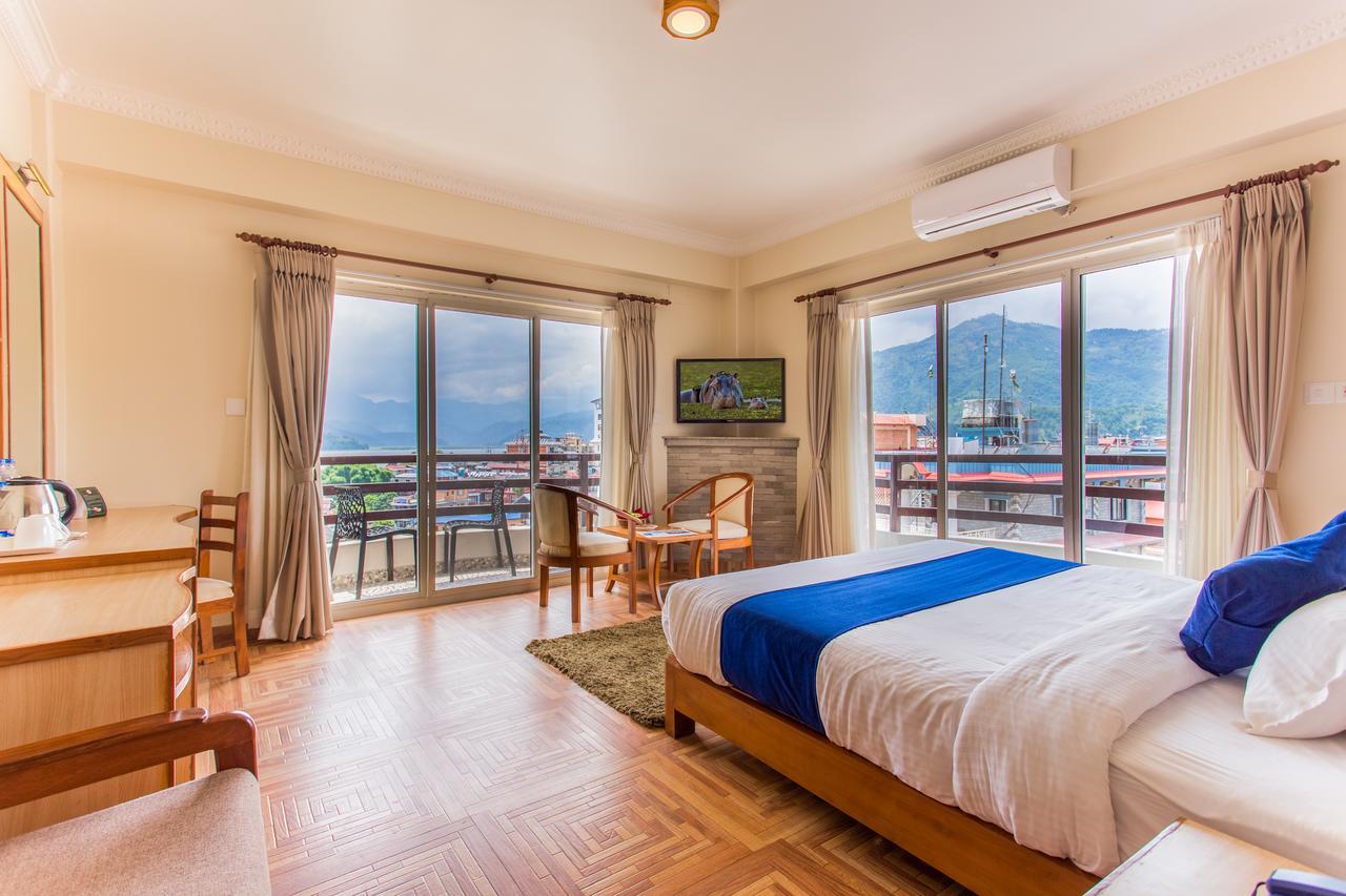 Hotel White Pearl Pokhara Luaran gambar