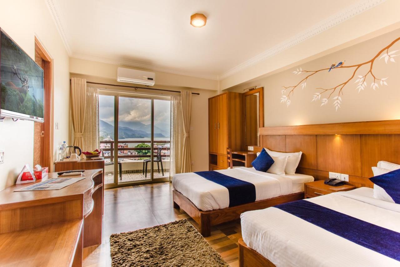 Hotel White Pearl Pokhara Luaran gambar